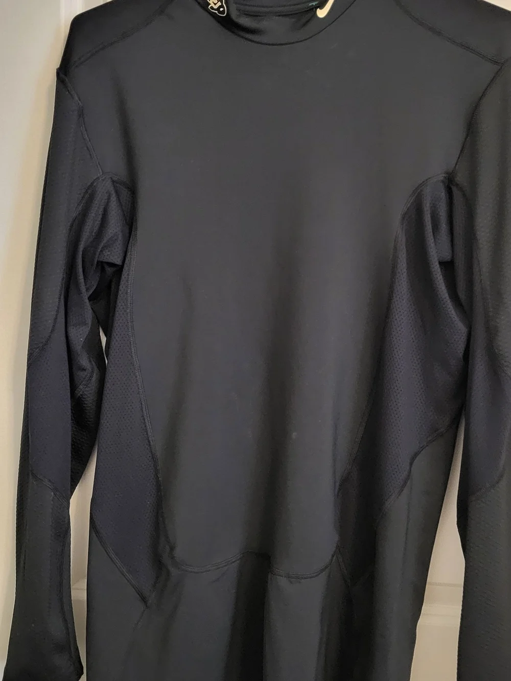 Nike Compression Shirts.  University Of Colorado Logo.  Set Of 2.  White/Black